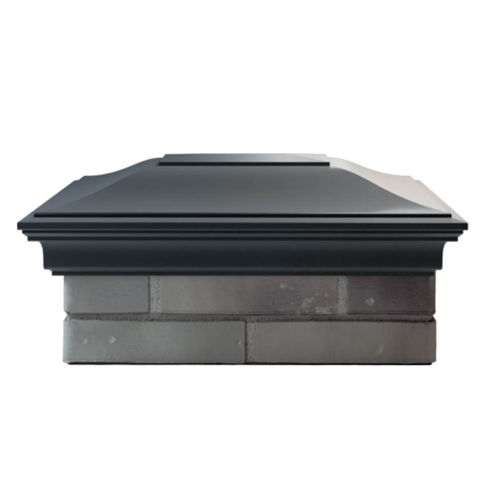 Колпак Zking Монблан Серый на столб 2х1.5 кирпича (515х385мм) в Феодосии фото