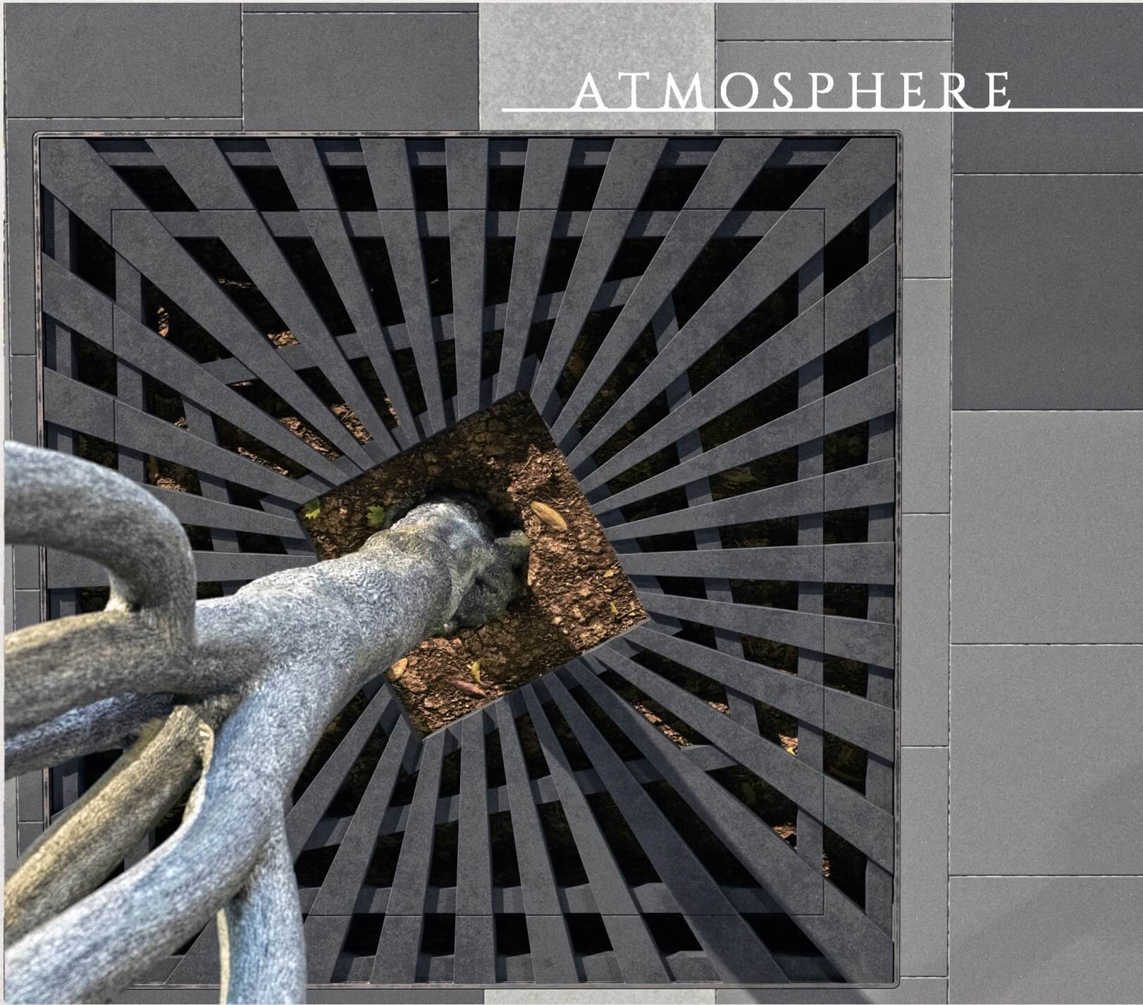 Приствольная решетка для дерева ZKING ATMOSPHERE 1.2х1.2м Черная в Феодосии фото