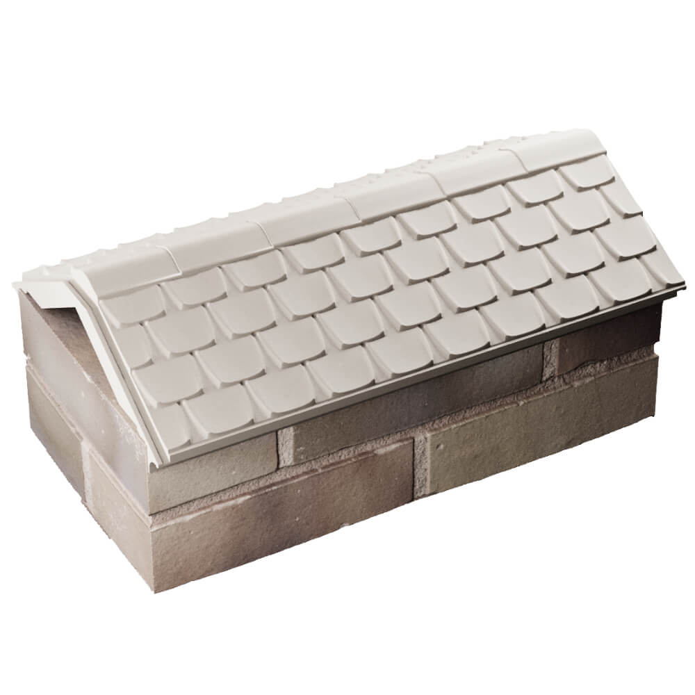 Парапет Zking Эльбрус Бежевый с посадкой на 1 кирпич (255мм) в Феодосии фото