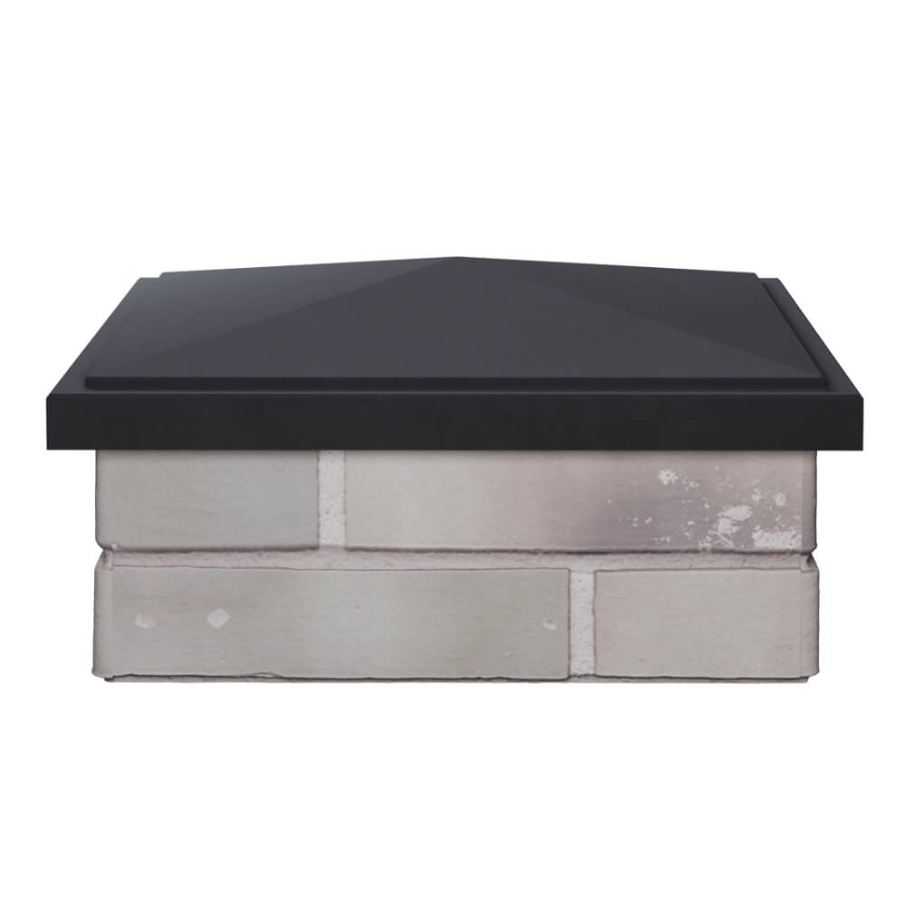 Колпак Zking БонаМоно Серый на столб 1.5х1.5 кирпича (385х385, 400х400мм) Феодосия фото