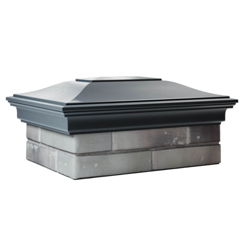 Колпак Zking Монблан Серый на столб 2х1.5 кирпича (515х385мм) в Феодосии фото