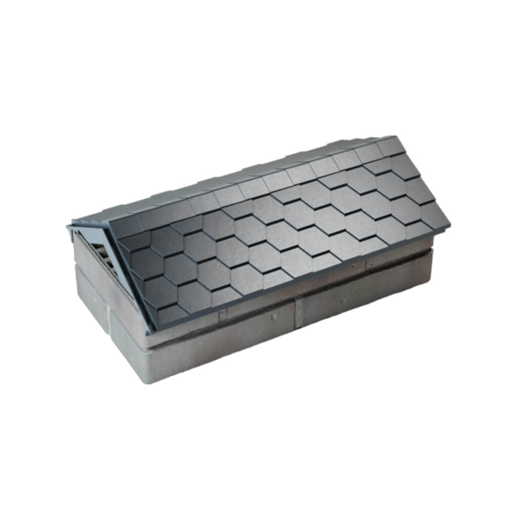 Парапет Zking Эверест Серый с посадкой на 1 кирпич (200/225/255мм) в Феодосии фото