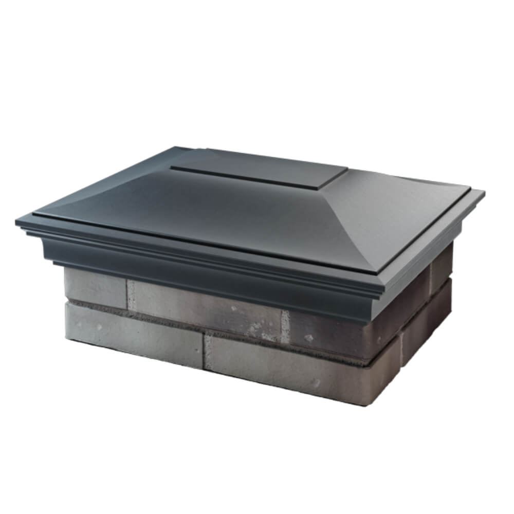 Колпак Zking Монблан Серый на столб 2х1.5 кирпича (515х385мм) в Феодосии фото