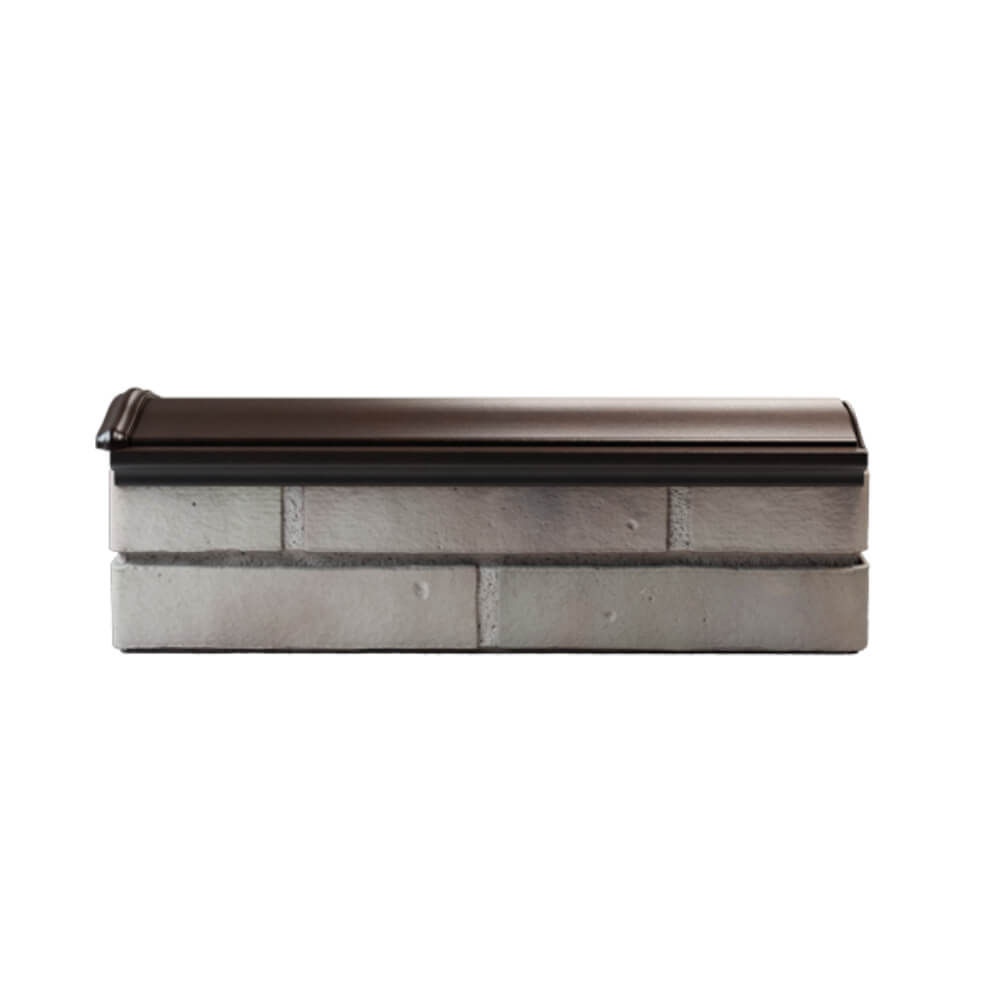 Парапет Zking Монблан Коричневый посадка на 0.5 кирпича (130мм) в Феодосии фото