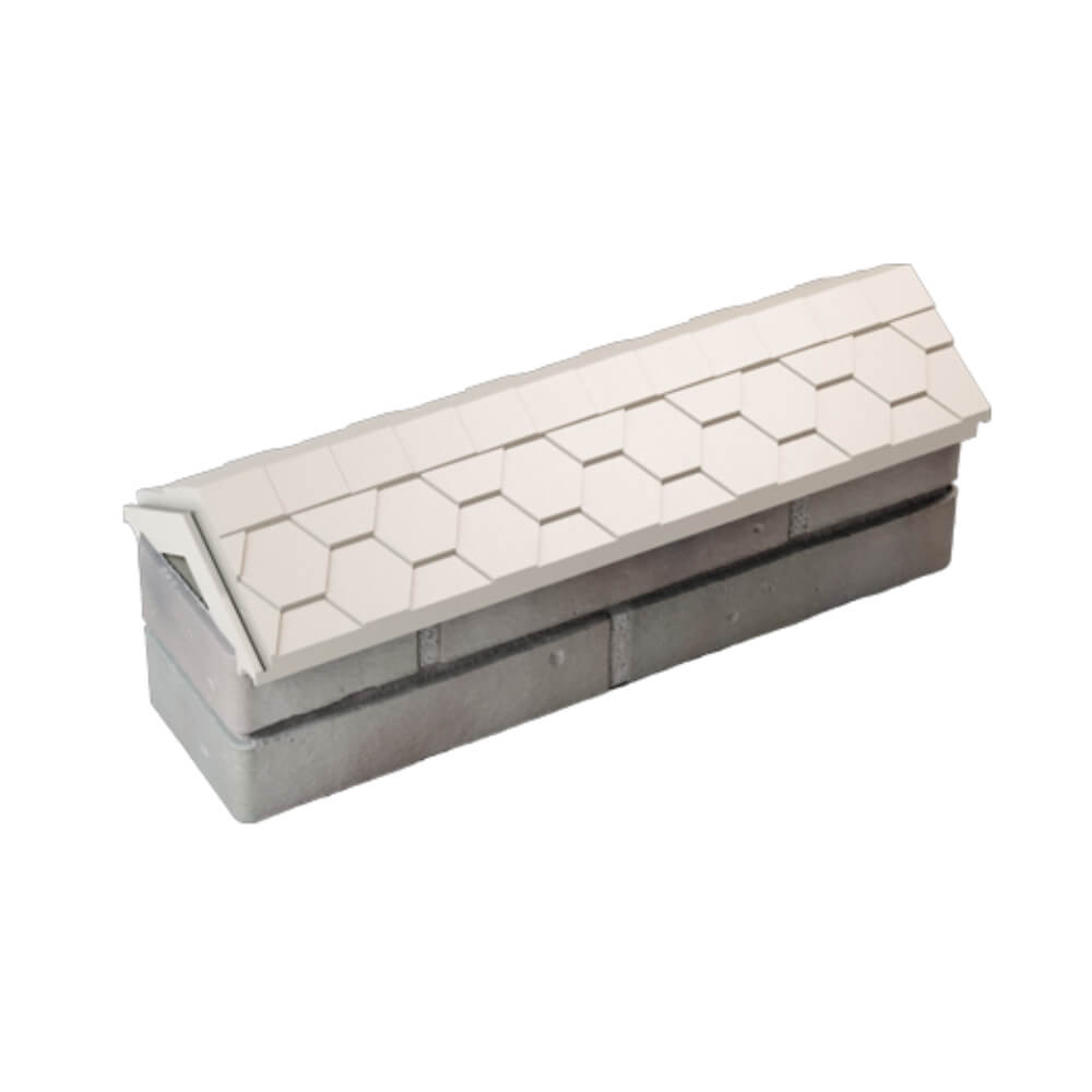 Парапет Zking Эверест Бежевый с посадкой на 0.5 кирпича (130мм) в Феодосии фото