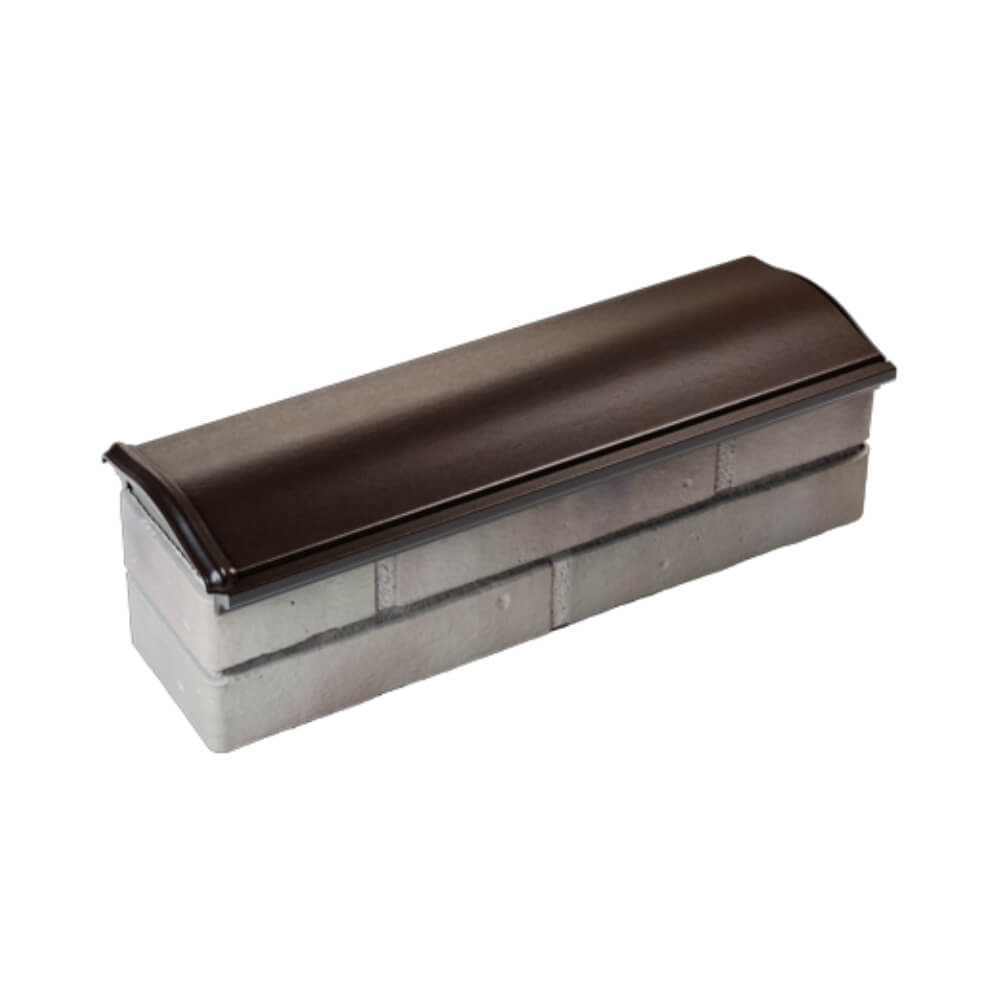 Парапет Zking Монблан Коричневый посадка на 0.5 кирпича (130мм) в Феодосии фото