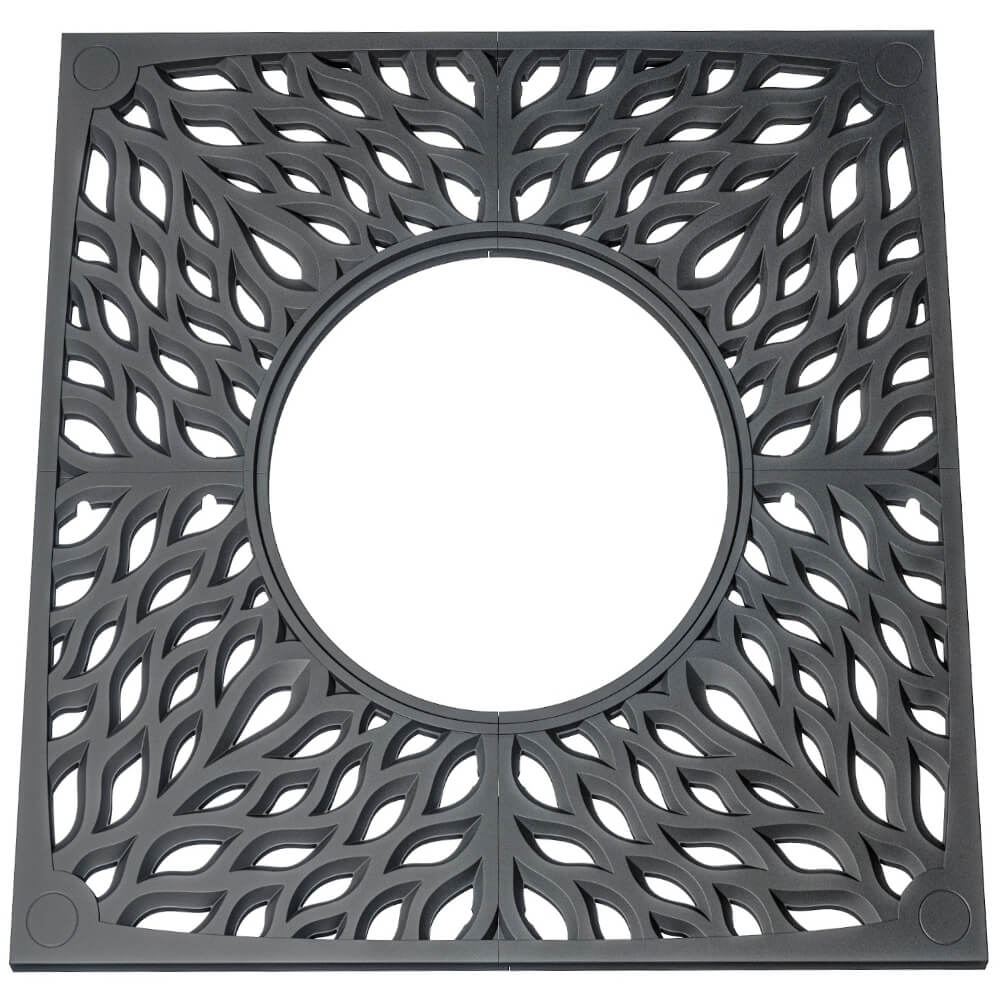 Приствольная решетка для дерева ZKING CRUST 2х2м Черная Феодосия фото