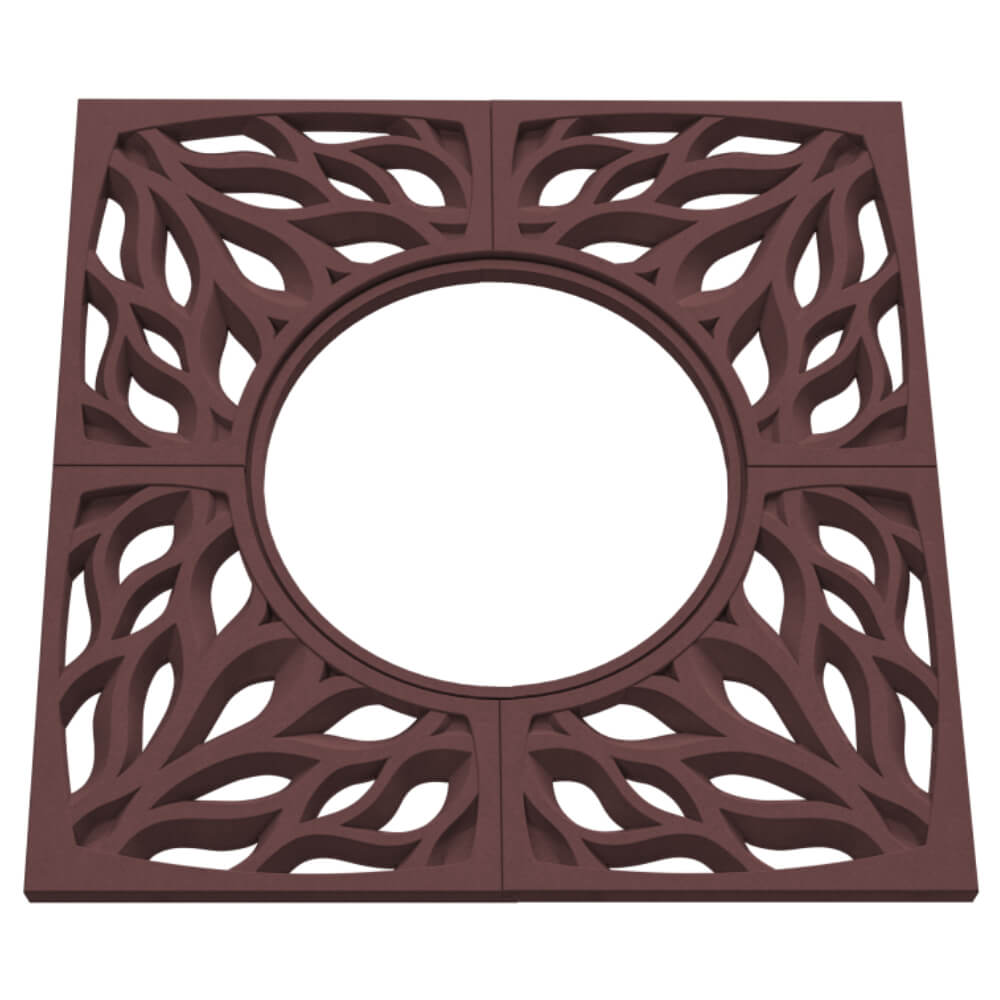 Приствольная решетка для дерева ZKING CRUST 1.2х1.2м Коричневая в Феодосии фото