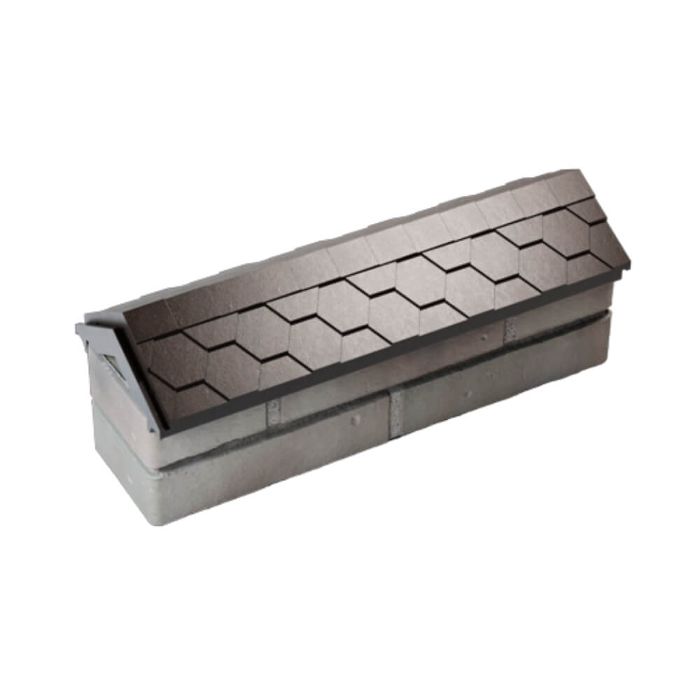 Парапет Zking Эверест Коричневый с посадкой на 0.5 кирпича (130мм) в Феодосии фото