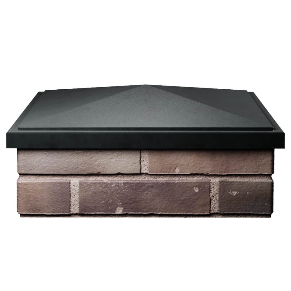 Колпак Zking БонаМоно Черный на столб 2х2 кирпича (515х515, 530х530мм) Феодосия фото