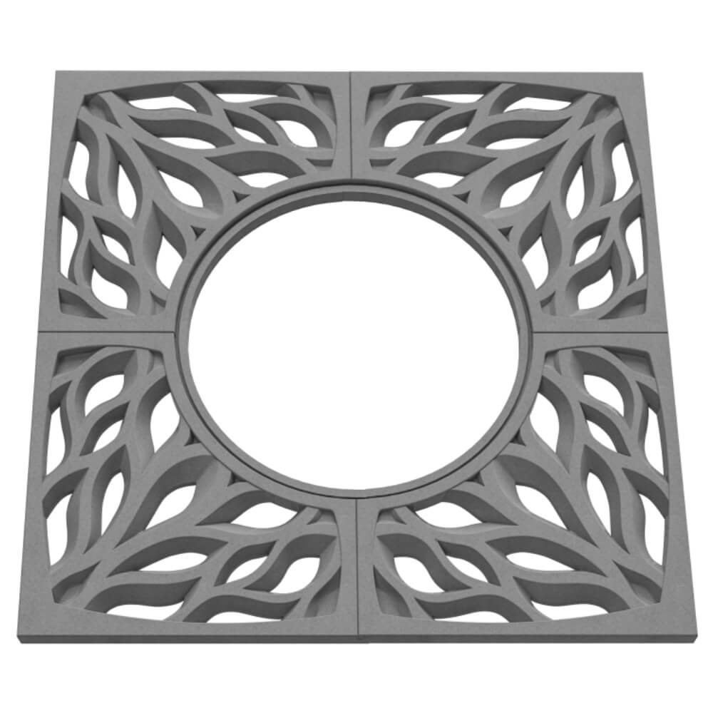 Приствольная решетка для дерева ZKING CRUST 1.2х1.2м Серая в Феодосии фото