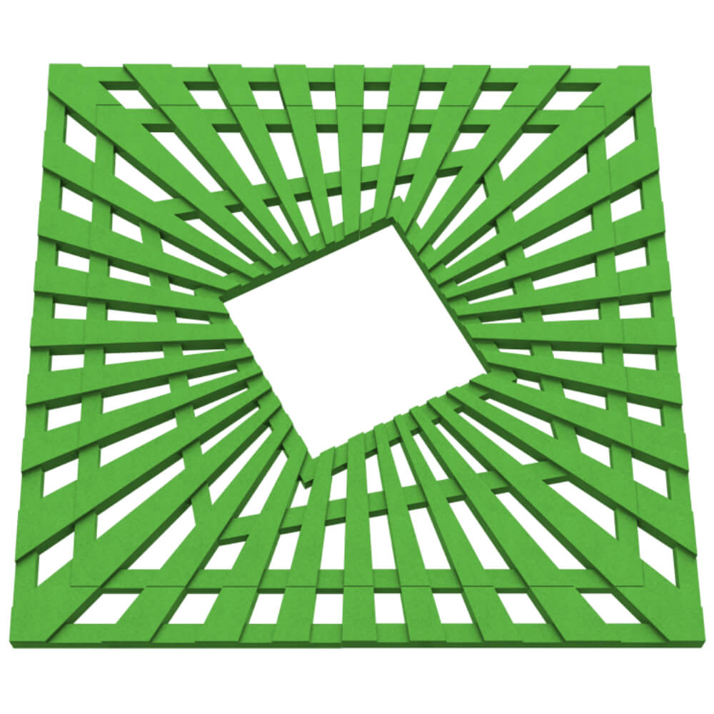 Приствольная решетка для дерева ZKING ATMOSPHERE 1.2х1.2м Зеленая в Феодосии фото