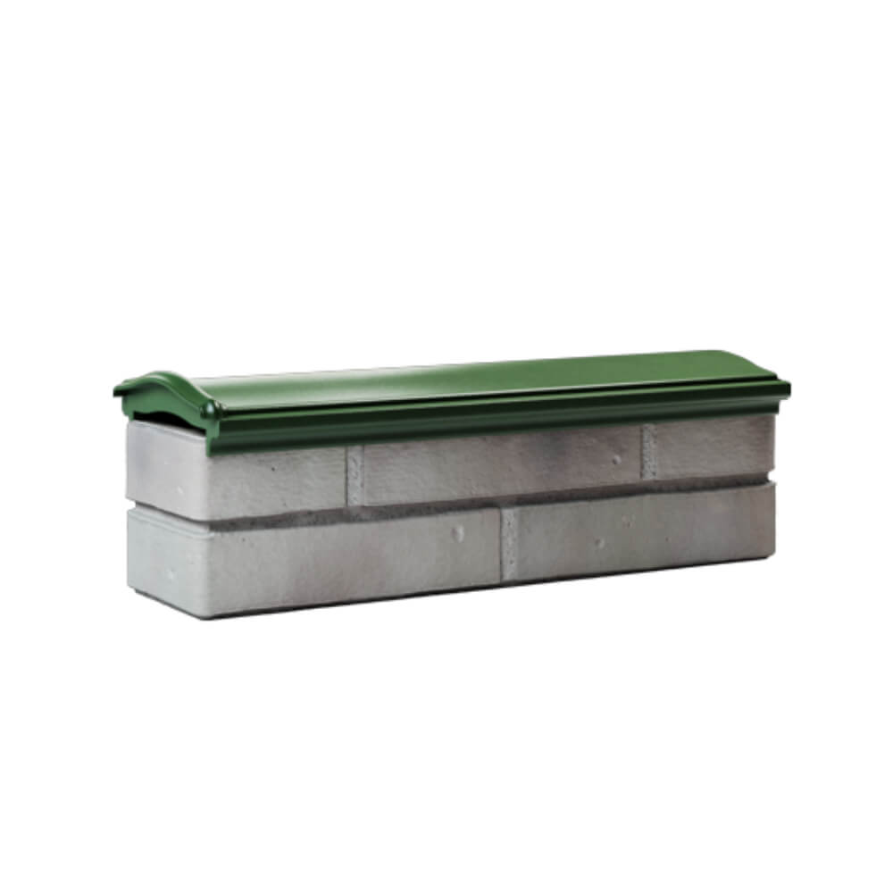 Парапет Zking Монблан Зеленый посадка на 0.5 кирпича (130мм) Феодосия фото