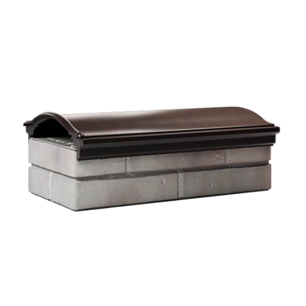 Парапет Zking Монблан Коричневый посадка на 1 кирпич (200/225/255мм) Феодосия фото