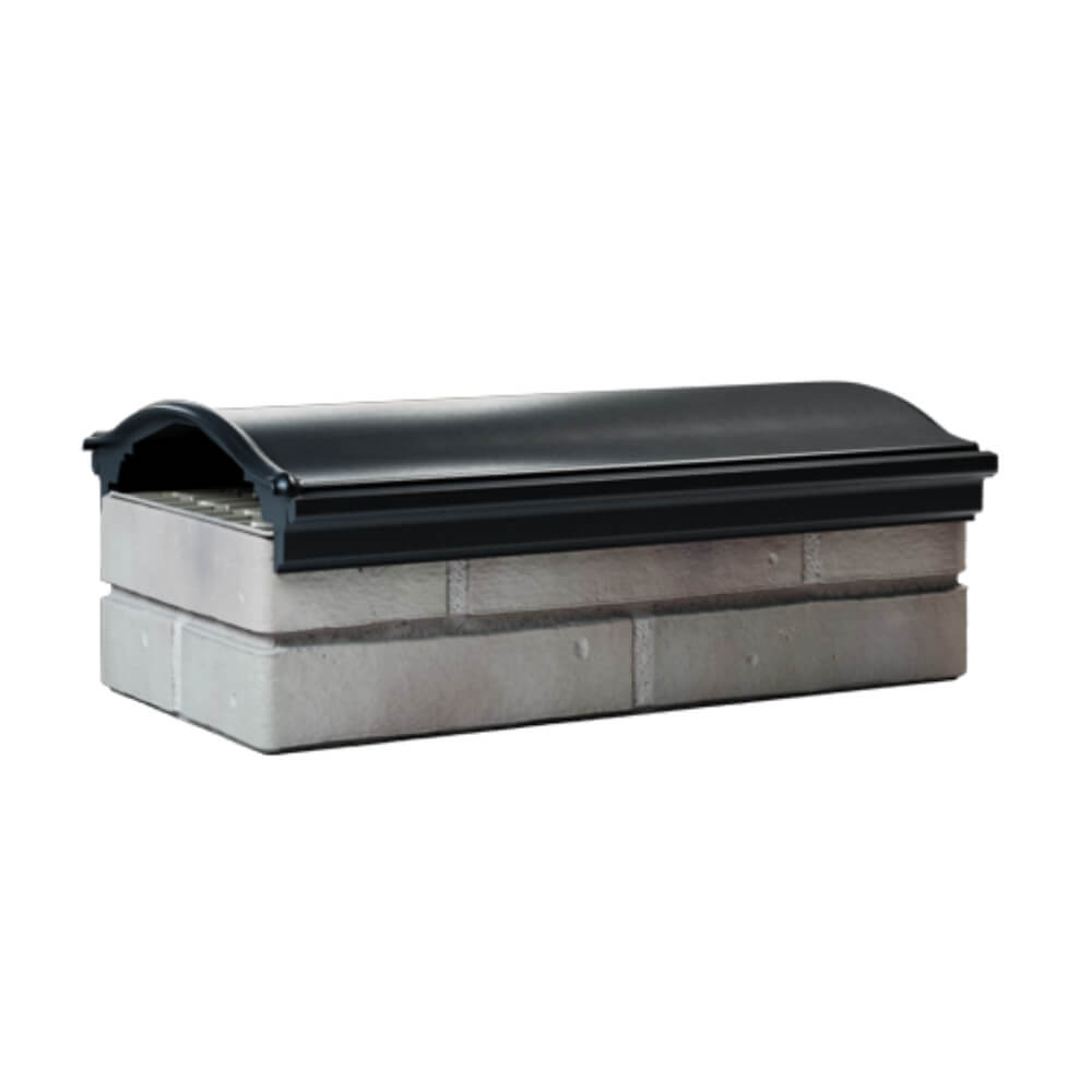 Парапет Zking Монблан Черный посадка на 1 кирпич (200/225/255мм) Феодосия фото