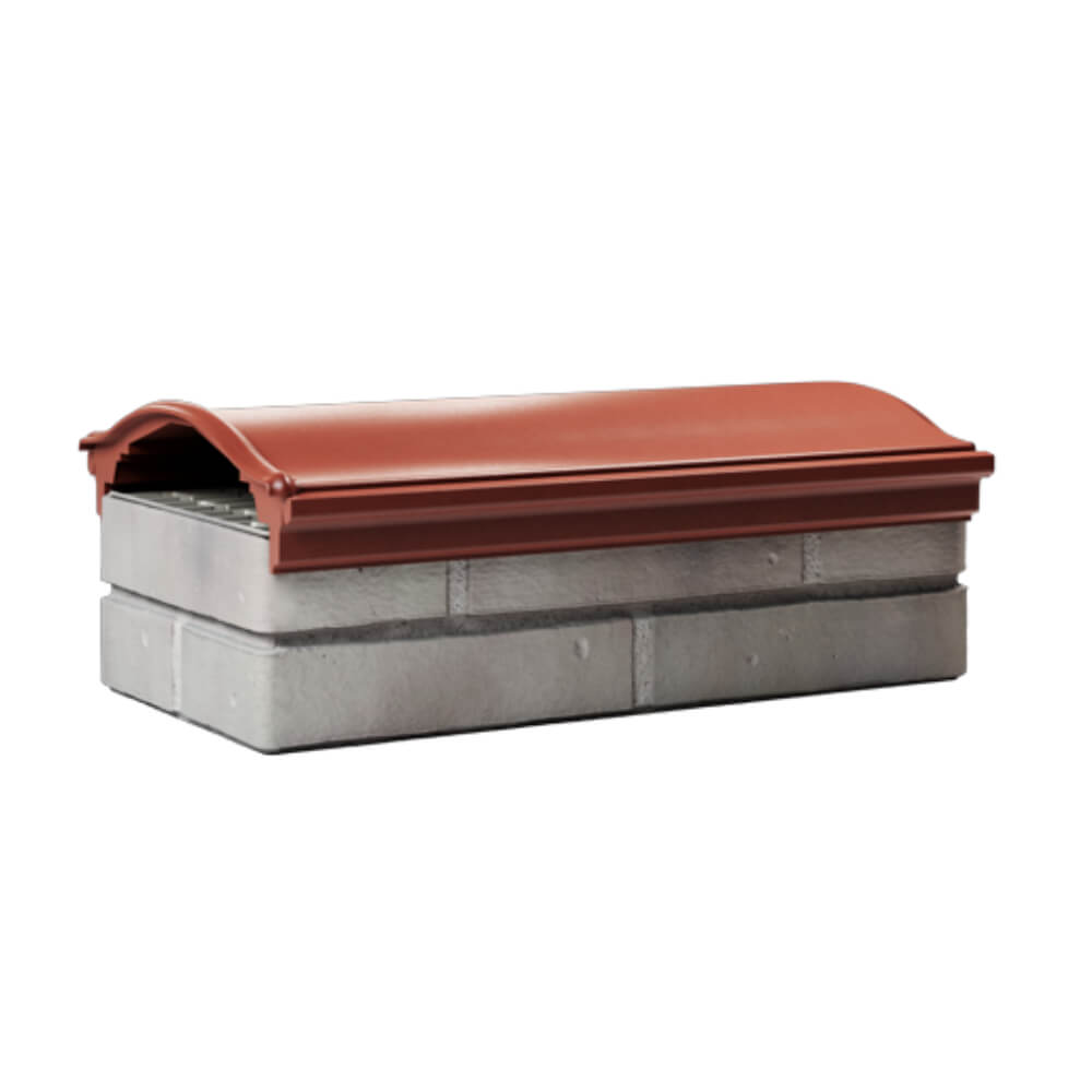 Парапет Zking Монблан Красный посадка на 1 кирпич (200/225/255мм) Феодосия фото