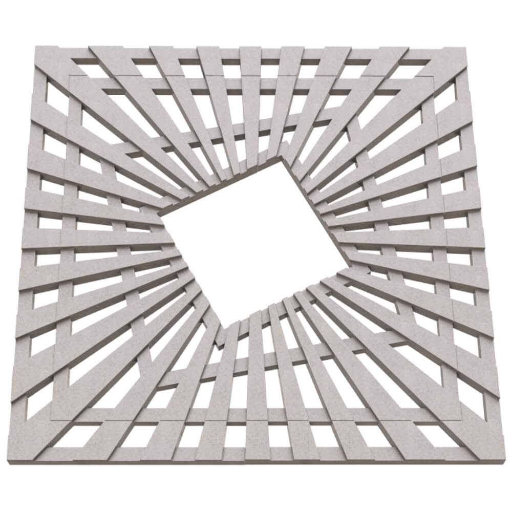 Приствольная решетка для дерева ZKING ATMOSPHERE 1.2х1.2м Бежевая в Феодосии фото