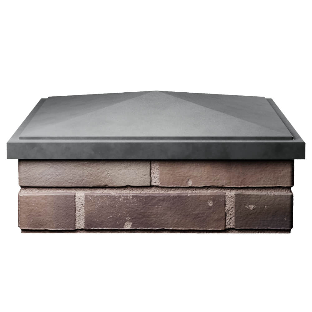 Колпак Zking БонаМоно Серый на столб 2х2 кирпича (515х515, 530х530мм) Феодосия фото