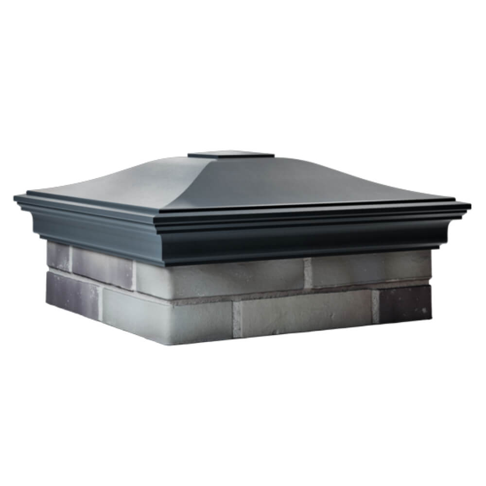 Колпак Zking Монблан Серый на столб 2х2 кирпича (515х515мм) в Феодосии фото