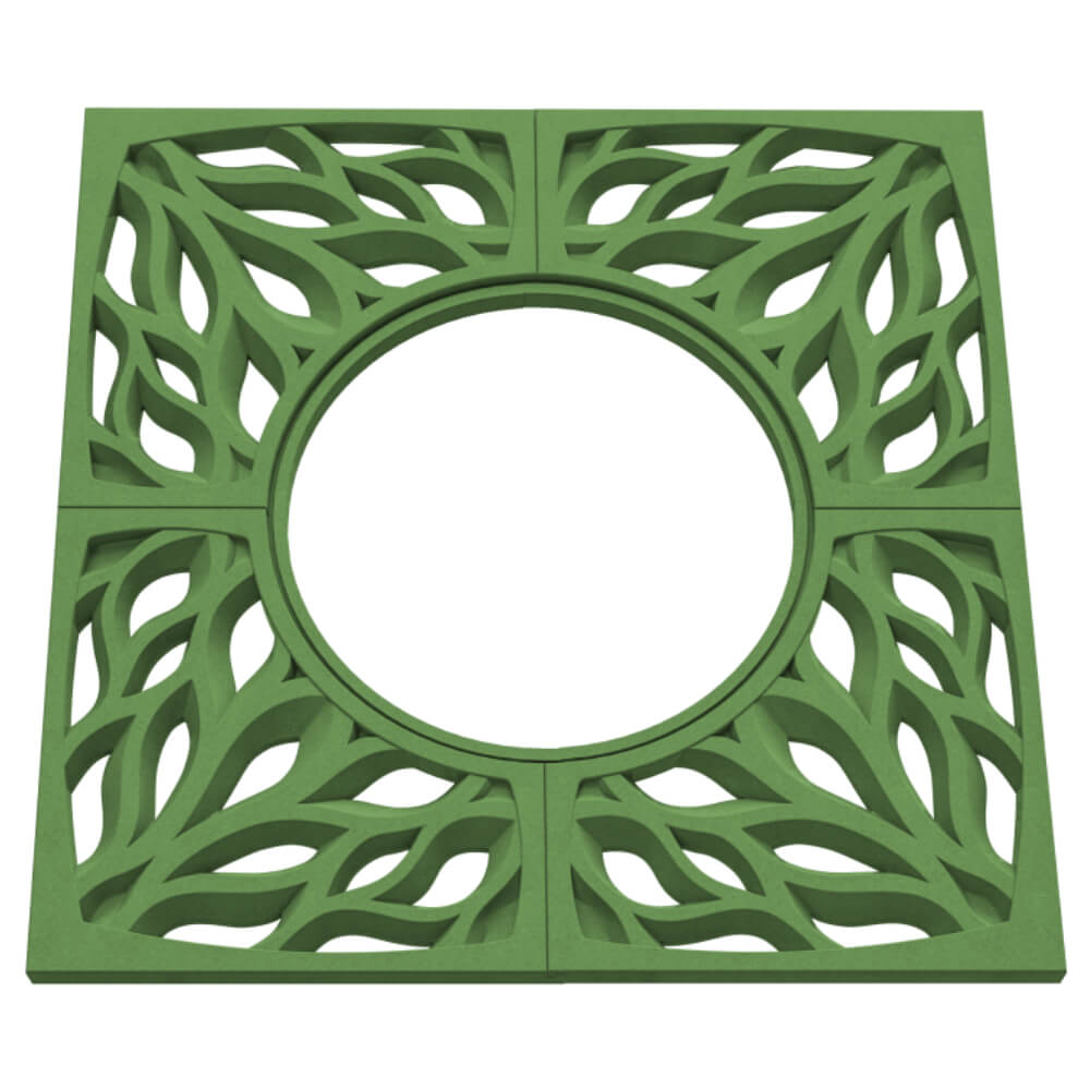 Приствольная решетка для дерева ZKING CRUST 1.2х1.2м Зеленая в Феодосии фото