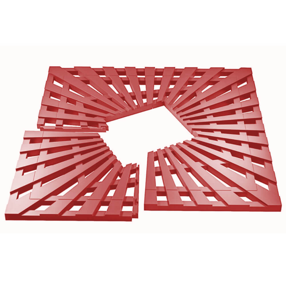 Приствольная решетка для дерева ZKING ATMOSPHERE 1.2х1.2м Красная в Феодосии фото