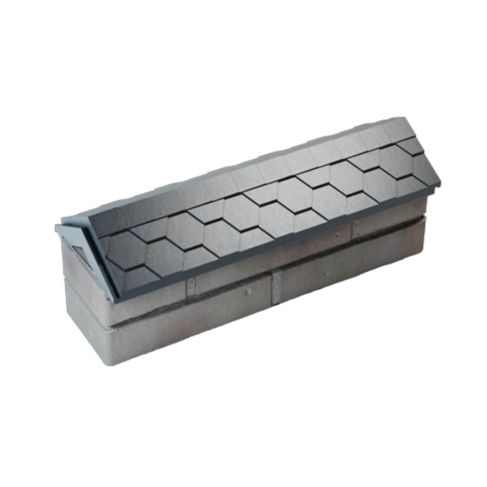 Парапет Zking Эверест Серый с посадкой на 0.5 кирпича (130мм) в Феодосии фото