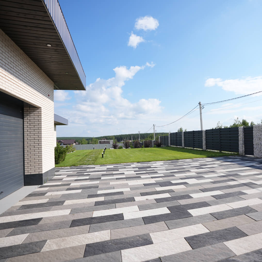 Шаговая плита STONE Графитовый Серый 990х330х55мм в Феодосии фото